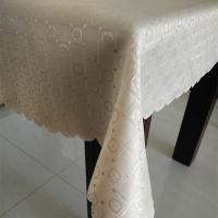 Buy cheap BSCI audit passed-New arrival-100% Polyester Jacquard table cloth for Ercu color product