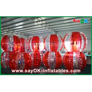 Buy cheap Inflatable Backyard Games PVC TPU Bubble Inflatable Sports Games Football Soccer Bumper Ball For Match / Playing from wholesalers