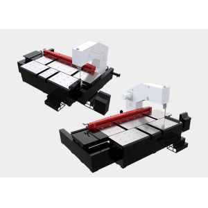 Buy cheap Metalworking CNC Vertical Band Saw With Saw Belt Speed 200/2000m/min Stepless Adjustable from wholesalers