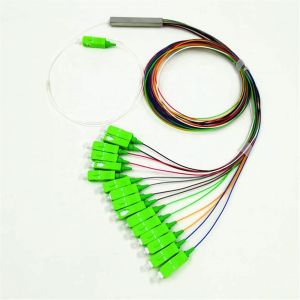 Buy cheap 4 8 16 Steel pipe type plc splitter and 1 32 plc splitter with sc upc connector from wholesalers