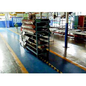 Buy cheap Durable Unidirectional Tugger AGV Robot Track Navigation With Sound And Visual Alarm from wholesalers