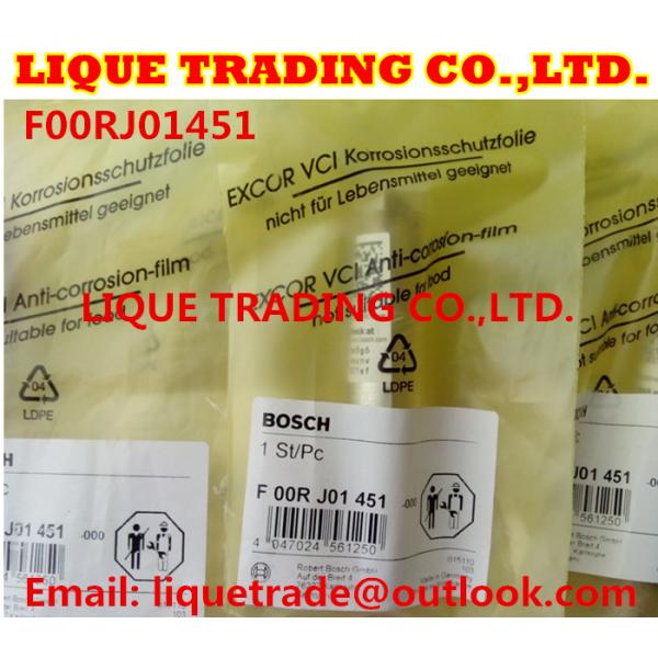 Buy cheap BOSCH Genuine & New Common Rail Injector Valve F00RJ01451 from wholesalers