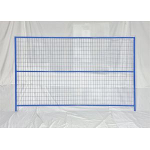 Buy cheap 4ft 8ft Temporary Construction Fence Panel Q235 from wholesalers