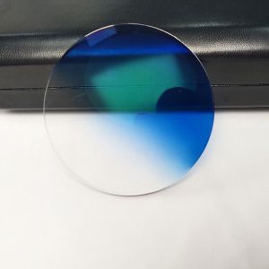 Buy cheap 1.60 MR-8 Gradient Blue Tinted Sunglass Lenses with AR Coating from wholesalers