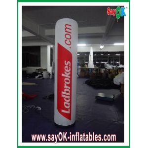 Buy cheap Versatile Safe Inflatable Pillar 190T Nylon Cloth With Logo Printing from wholesalers