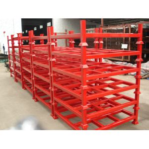 Buy cheap Customised Adjustable Stacking Shipping Stack Rack With Steel Plate from wholesalers