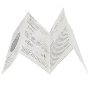 Buy cheap Custom Instruction Manuals Various Languages Folding Paper Instructions Leaflet product