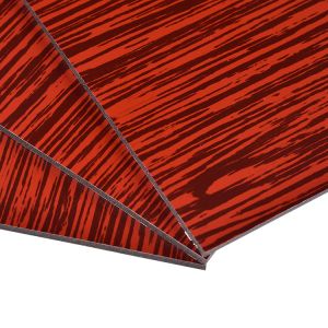 Buy cheap PE/PVDF Coated Wooden Aluminum Composite Panel Lightweight from wholesalers