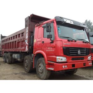 Buy cheap 12 Wheel 8X4 Used Howo Trucks / 2nd Hand Dump Trucks 2015 Production Years from wholesalers
