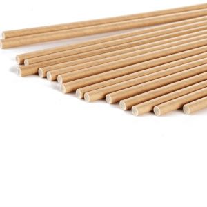 Buy cheap Compostable Biodegradable Paper Drinking Straws Naturally Antibacterial product