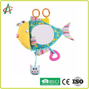 Buy cheap BSCI Plush Books For Babies 23.5x35cm Fish Shape With Mirror from wholesalers