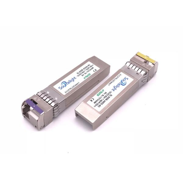 China Sfp+ Bidi 80km Ethernet Optical Transceiver , Data Center Optical Transceiver on sale China Sfp+ Bidi 80km Ethernet Optical Transceiver , Data Center Optical Transceiver on sale