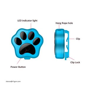 Portable cheap smallest real time gps pet tracker with one year battery and