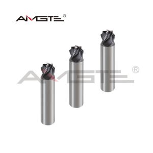 China Industrial Step End Mill 4 Flutes For Mold Steel Die Making Precision Machining on sale
