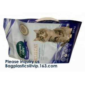 Food Grade Custom Printed 10 Kg Plastic Rice Bag With Handle,5kg 10kg Rice/Wheat