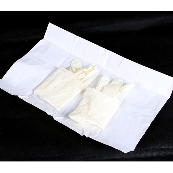Buy cheap Protective Medical Sterile Examination Gloves Latex Material Micro Textured Surface from wholesalers