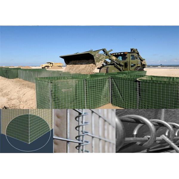 Buy cheap ISO COC Galvanized Defensive Barrier Welded Gabion Baskets For Equipment Revetments from wholesalers