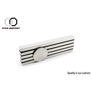 Buy cheap Powerful N52 Neodymium Permanent Magnets , Block Neodymium Ndfeb Magnet from wholesalers