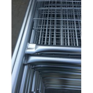 Buy cheap Customized Temp Fence Panels Temp Security Fencing Q235 / Q195 Materials from wholesalers