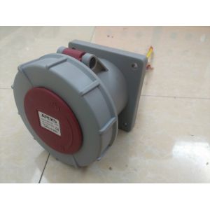 Buy cheap Straight IP67 Watertight Industrial Electrical Plugs 63AMP 380V from wholesalers