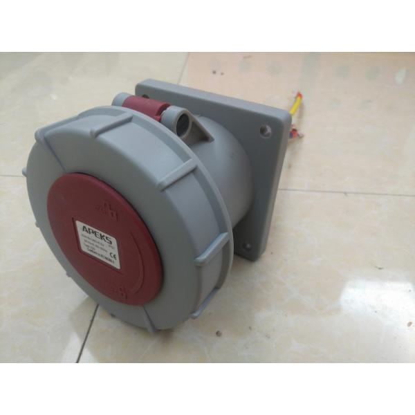 Buy cheap Straight IP67 Watertight Industrial Electrical Plugs 63AMP 380V from wholesalers