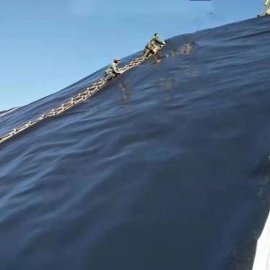 Buy cheap Modern Design HDPE Geomembrane for Landfill Sites Sewage Treatment Plants Fish Ponds from wholesalers