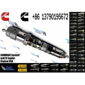 Buy cheap Huida original truck QSK23 engine parts common rail fuel injector 4077076 4902827 4062090 used in Cummins from wholesalers