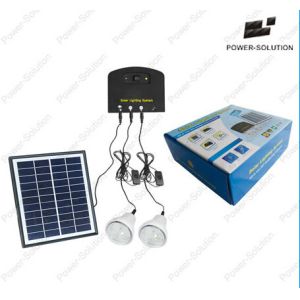 Buy cheap Portable Solar System with 3 Lamps and Mobile Phone Charging from wholesalers