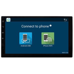 Buy cheap Ouchuangbo 7 inch android 8.1 for Universal Car DVD radio wifi bluetooth 4*45 Watts amplifier from wholesalers