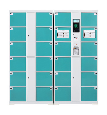 Buy cheap SS400 Smart Depth 2.5mm Self Service Parcel Locker Express Locker Cabinet from wholesalers