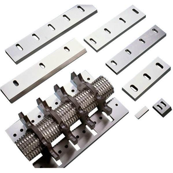 Quality Recycling Plastic Crusher Blade , Shredder Machine Blades Reliable Steel for sale