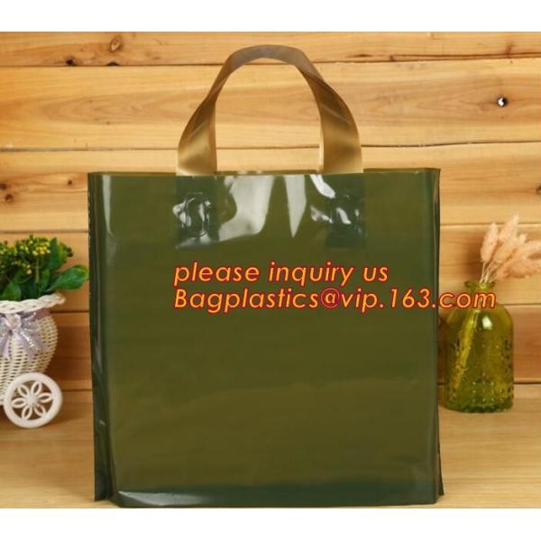 Buy cheap Compostable Biodegradable Cheap Soft Loop OEM Printed Custom Made Plastic Carrier Bags,Plastic Shopping Carrier Bag pack from wholesalers