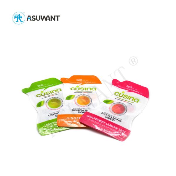 Buy cheap Food Packaging Stand Up Pouch Custom Printing Recycled 3 Side Sealed Without Handle from wholesalers