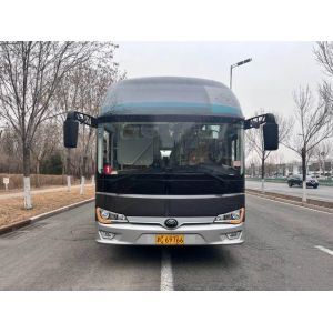 Buy cheap Yutong Used Passenger Bus 56 Seats 2+2 Layout Mode Engine 294kW Power from wholesalers