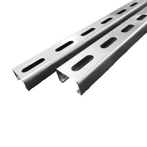 Buy cheap Customizable Lightweight Aluminium Slotted Channel C Shaped Section product