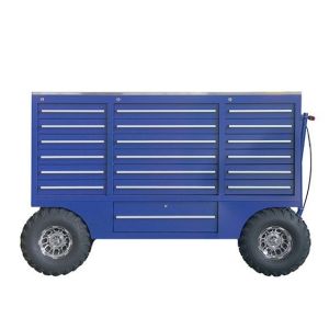 Optimize Your Workspace with Our 72 Inch Tool Chest and Roller Cabinet in Blue