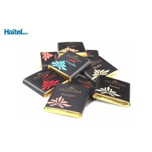 Buy cheap Auto Sealing Chocolate Fold Wrapping Machine Frequency Control Save Labor Cost from wholesalers