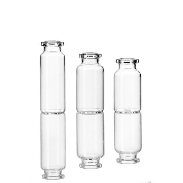 Quality 1ml 2ml 5ml Borosilicate Glass Vial With Rubber Stopper for sale