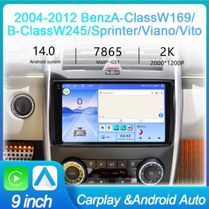 China ABS Material Android Stereo Car Radio for Benz A-Class W169/B-Class W245/Sprinter/Viano/Vito 2004-2012 with 5-8 Working Days Delivery and MOQ 100PCS on sale