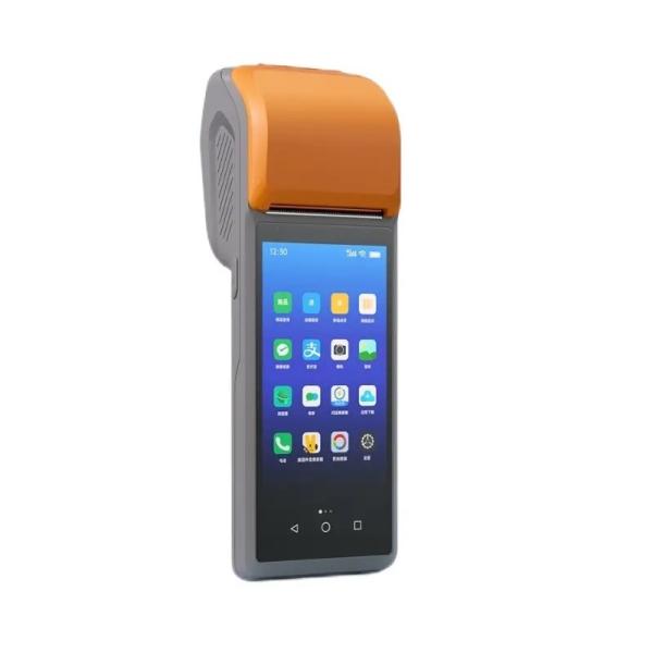 5.5'' HD Screen Android 11/4G Handheld POS Terminal 1 8G With Built-in 58mm