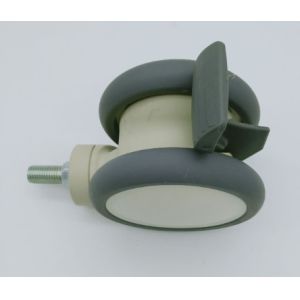Buy cheap locking wheels pin caster rubber caster hospital bed wheel 120mm from wholesalers