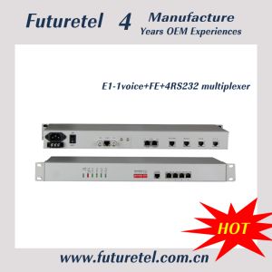 Buy cheap Fiber Optical E1 interface 1voice  Ethernet 4RS232 multiplexer from wholesalers