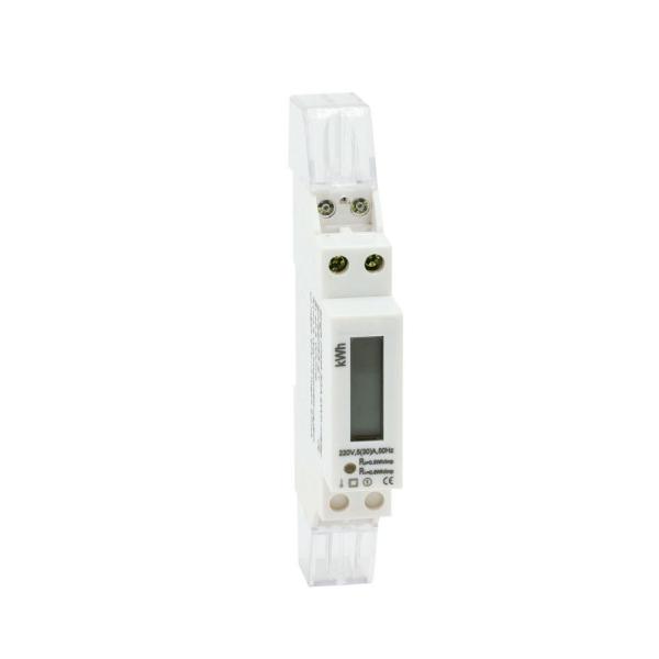 Buy cheap The smallest size 220V single phase din rail digital wattmeter from wholesalers