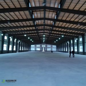 Buy cheap Prefabricated Prefab Large Span Metal Steel Structure Frame Workshop Storage Warehouse With Free Design from wholesalers