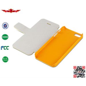 Buy cheap Hot Selling 100% Qualify Colorful PU Wallet Leather Cover Case For Iphone 5 5S Durable from wholesalers