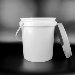 14L Polypropylene Empty Fertilizer Bucket Plastic Beach Bucket Stackable