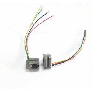 4 Pin 616M RJ11 Modular Jack 4P4C RJ11 Connector Wire 1.5 AMP