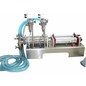2 Head Manual Filling Liquid/liquid Detergent Filling Machine for Small Business