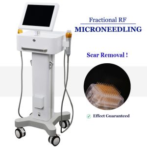 Buy cheap Two Handles Face Lifting RF Microneedling Machine Fractional Skin Rejuvenation from wholesalers