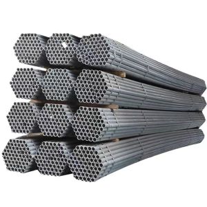 Buy cheap ASTM Q195 Schedule 40 Hot Dipped Galvanized Steel Pipe Round Hollow Steel Tube Q235 Q345 from wholesalers